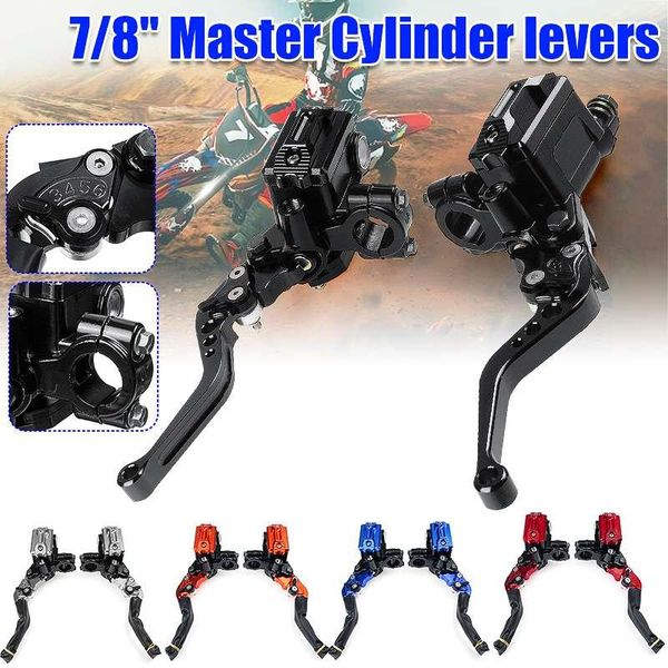 motorcycle brakes 7/8" 22mm hydraulic brake clutch pump master cylinder lever reservoir handlebar aluminum alloy
motorcycle brakes 7/8" 22mm hydraulic brake clutch pump master cylinder lever reservoir handlebar aluminum alloy