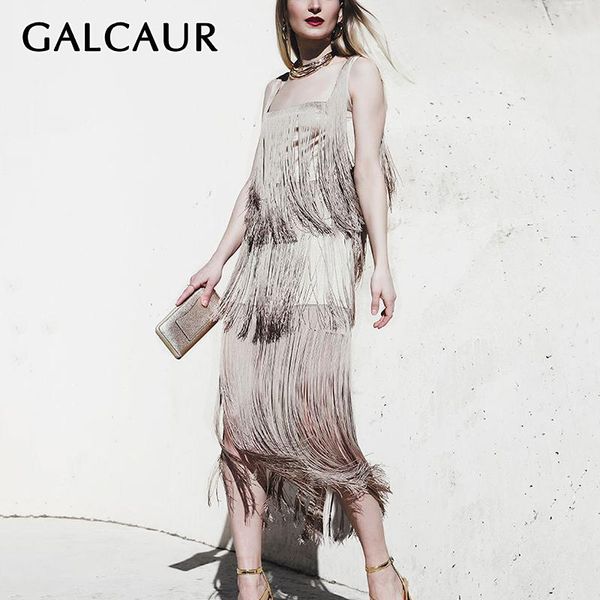 casual dresses galcaur dress for women square collar sleeveless patchwork tassel backless mid pencil female 2021 fashion clothing, Black;gray
casual dresses galcaur dress for women square collar sleeveless patchwork tassel backless mid pencil female 2021 fashion clothing, Black;gray