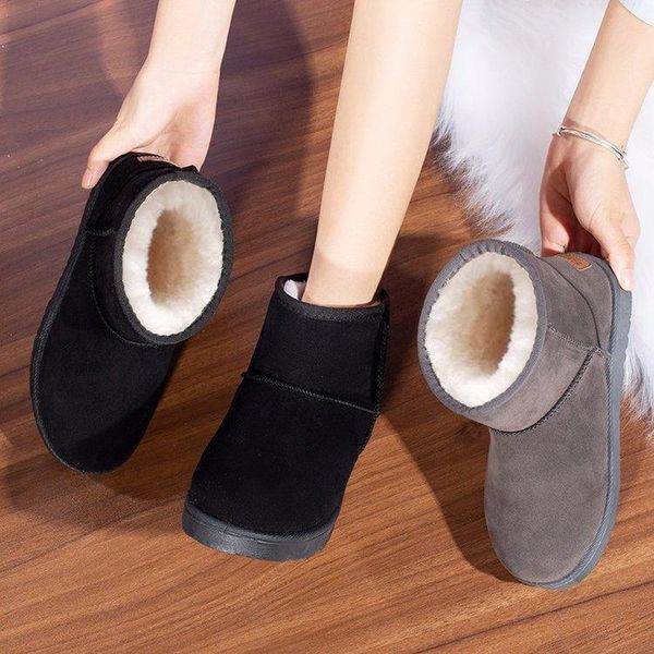 boots snow ladies 2021 short thick leather wool plus large size winter warm and cashmere non-slip, Black
boots snow ladies 2021 short thick leather wool plus large size winter warm and cashmere non-slip, Black