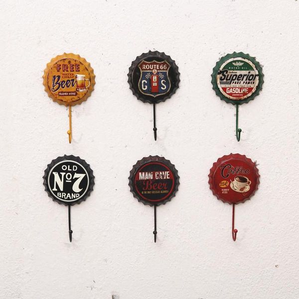 hooks & rails american retro beer bottle cap hook home clothing store fitting room creative wall decoration hanging
hooks & rails american retro beer bottle cap hook home clothing store fitting room creative wall decoration hanging