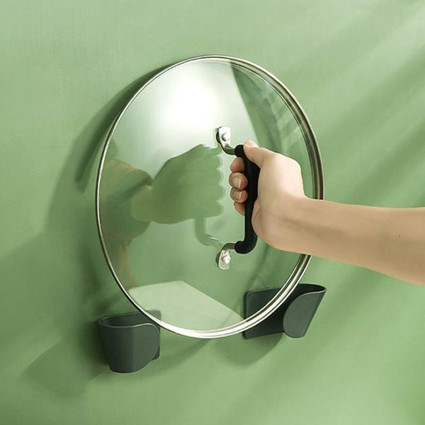 kitchen storage & organization 2pcs/set pot lid holder wall-mounted hanging for pan cover rack organizer plastic
kitchen storage & organization 2pcs/set pot lid holder wall-mounted hanging for pan cover rack organizer plastic