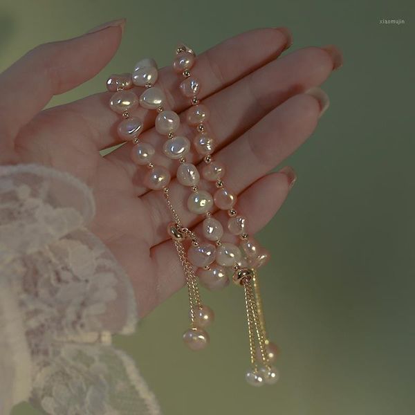 charm bracelets freshwater pearl bracelet niche design designer charms elegant quick delivery wedding memorial gift, Golden;silver
charm bracelets freshwater pearl bracelet niche design designer charms elegant quick delivery wedding memorial gift, Golden;silver