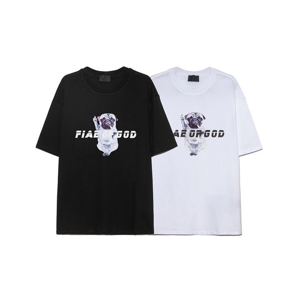 2021 spring summer pug dog pattern printing t shirts round neck pullover short sleeve men and women designer 100% pure cotton, White;black
2021 spring summer pug dog pattern printing t shirts round neck pullover short sleeve men and women designer 100% pure cotton, White;black