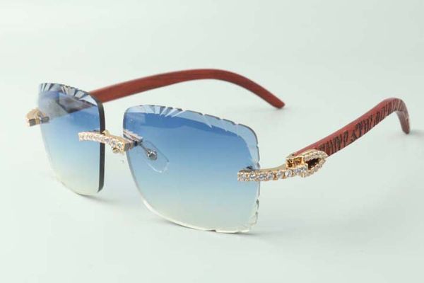 2021 cutting lens endless diamonds sunglasses 3524020, tiger wooden temples glasses, size: 58-18-135mm, White;black
2021 cutting lens endless diamonds sunglasses 3524020, tiger wooden temples glasses, size: 58-18-135mm, White;black
