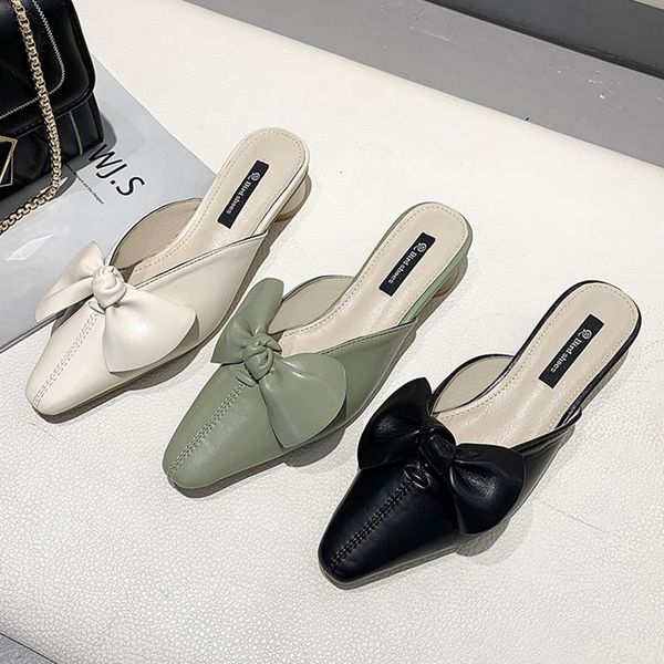 slippers 2021 spring summer women pointed toe flat slides pu leather woman shoe butterfly knot slipper casual shoes black 8007l
slippers 2021 spring summer women pointed toe flat slides pu leather woman shoe butterfly knot slipper casual shoes black 8007l