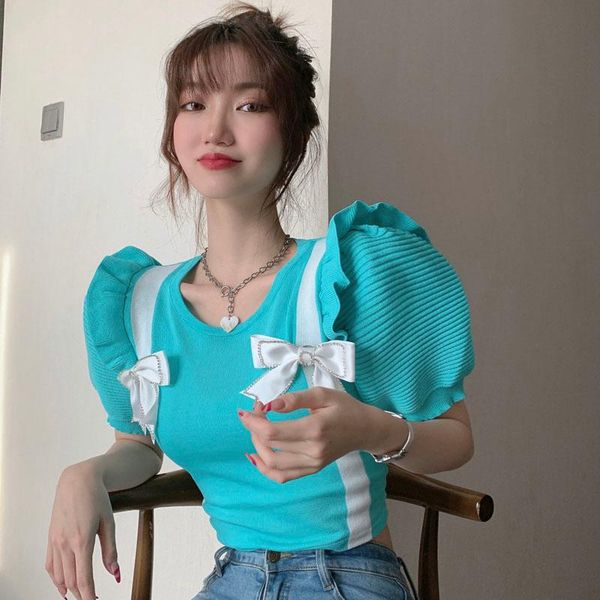 women's blouses & shirts coigarsam blouse women bow puff sleeve suspenders blusas womens and, White
women's blouses & shirts coigarsam blouse women bow puff sleeve suspenders blusas womens and, White