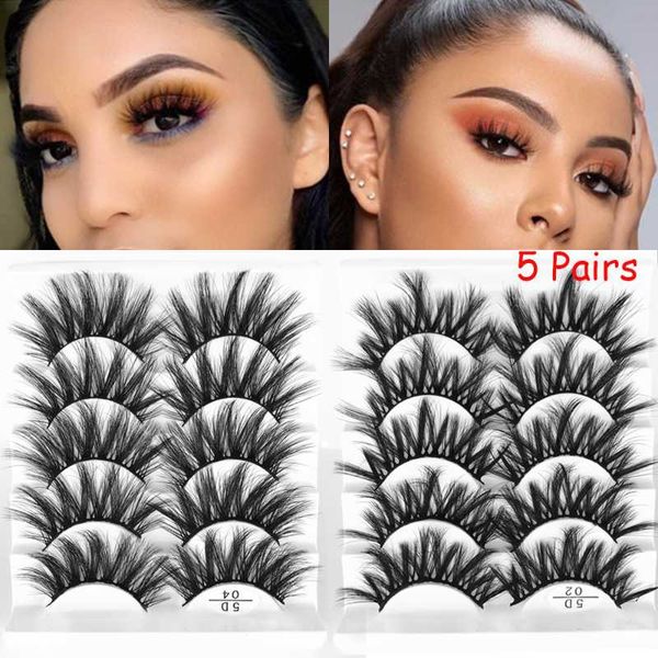 long lasting false mink lashes 5d 5 pairs 22mm multilayer crisscross wispy dramatic thick natural full strip eyelash extension eyelashes
long lasting false mink lashes 5d 5 pairs 22mm multilayer crisscross wispy dramatic thick natural full strip eyelash extension eyelashes