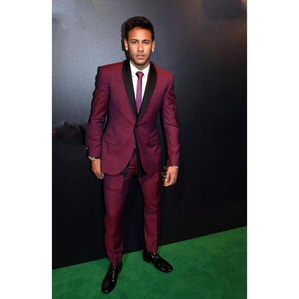 men's suits & blazers fashion groomsmen shawl lapel groom tuxedos men one button slim fit tuxedo costume stage groomsman suit ternos ma, White;black
men's suits & blazers fashion groomsmen shawl lapel groom tuxedos men one button slim fit tuxedo costume stage groomsman suit ternos ma, White;black