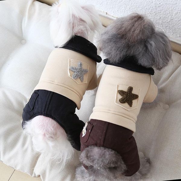dog apparel winter jumpsuit for dogs warm fleece five-star patch leisure four-legged clothes
dog apparel winter jumpsuit for dogs warm fleece five-star patch leisure four-legged clothes