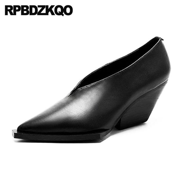 spring fashion women pumps high heels strange pointed toe shoes wedge genuine leather size 33 4 34 abnormal novelty black dress
spring fashion women pumps high heels strange pointed toe shoes wedge genuine leather size 33 4 34 abnormal novelty black dress