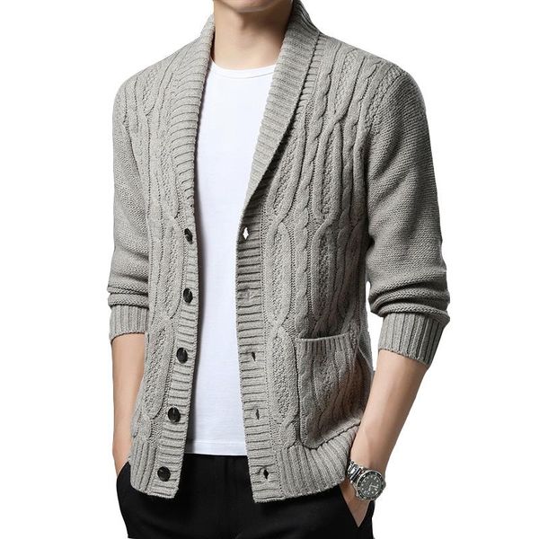 men's sweaters spring and autumn coarse knit fashion lapel single breasted sweater / pure cotton urban leisure knitted coat, White;black
men's sweaters spring and autumn coarse knit fashion lapel single breasted sweater / pure cotton urban leisure knitted coat, White;black