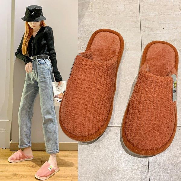 the bigger sizes 2021 women slippers plush large base of antiskid couples home warm inside bedroom shoes, Black
the bigger sizes 2021 women slippers plush large base of antiskid couples home warm inside bedroom shoes, Black