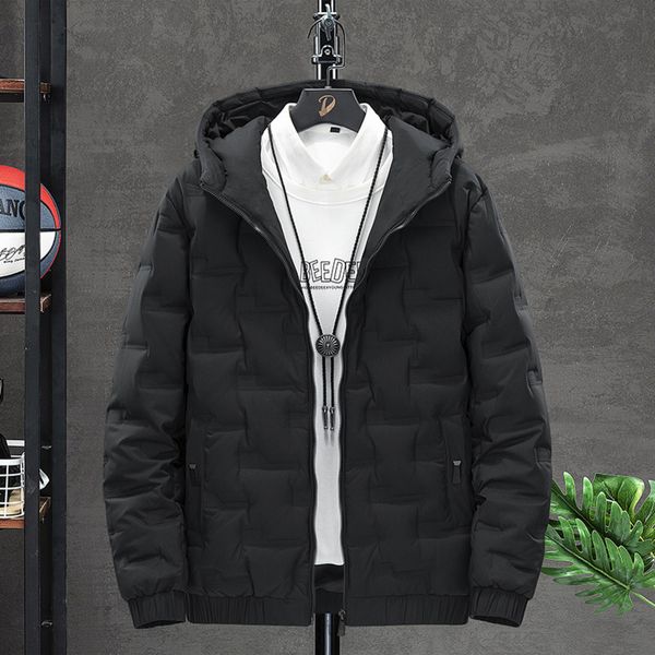 2021 winter new trend et men's short lightweight hooded white duck down thickened warm casual coat, Black
2021 winter new trend et men's short lightweight hooded white duck down thickened warm casual coat, Black