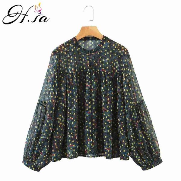 hsa women casual chiffon blouse long sleeve polka dots printed pleated blusa summer chic elegant female shirts 210430, White
hsa women casual chiffon blouse long sleeve polka dots printed pleated blusa summer chic elegant female shirts 210430, White