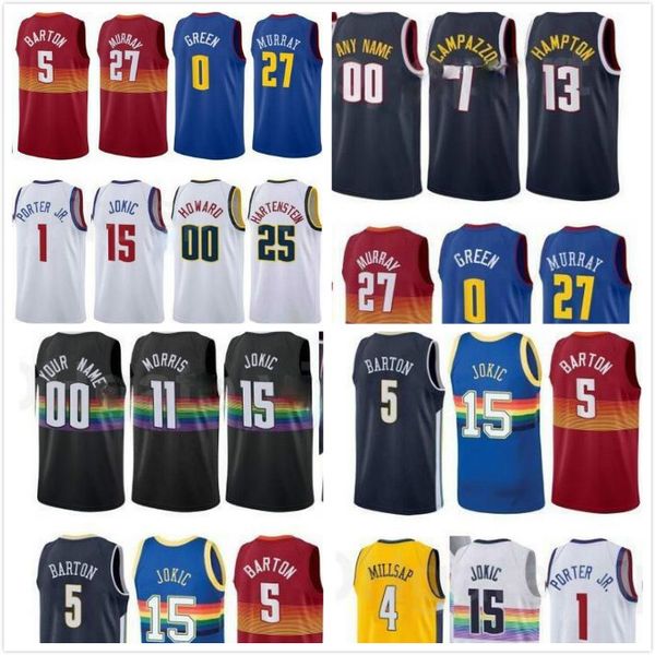 basketball 2021 printed paul 4 millsap jokic 15 nikola jamal 27 murray jerseys michael 1 porter jr. will 5 barton monte 11 morris gary 14 ha, Black;red
basketball 2021 printed paul 4 millsap jokic 15 nikola jamal 27 murray jerseys michael 1 porter jr. will 5 barton monte 11 morris gary 14 ha, Black;red