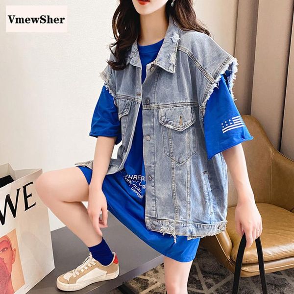 women's vests vmewsher spring tassel women denim vest fashion sleeveless jacket female basic autumn jean waistcoat turndown collar outw, Black;white
women's vests vmewsher spring tassel women denim vest fashion sleeveless jacket female basic autumn jean waistcoat turndown collar outw, Black;white