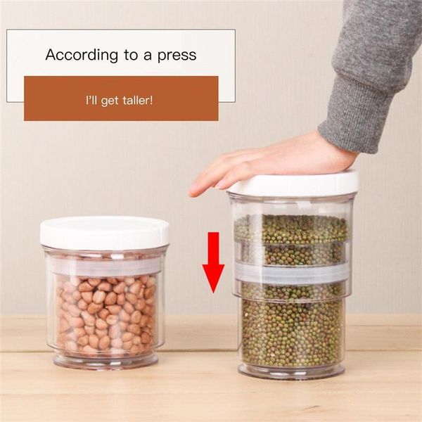 storage bottles & jars adjustable food container sealed jar collapsible sealing kitchen garget refrigerator box transparent
storage bottles & jars adjustable food container sealed jar collapsible sealing kitchen garget refrigerator box transparent