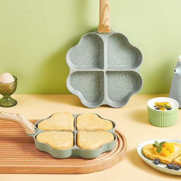 pans aluminum alloy nonstick pan with bakelite handle 4 grids flying heart and round shape portable kitchen accessory dfds889
pans aluminum alloy nonstick pan with bakelite handle 4 grids flying heart and round shape portable kitchen accessory dfds889