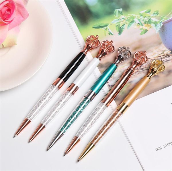 ballpoint pens metal kawaii crystal crown multiple color girl large diamond for school office supplies stationery 7gi8, Blue;orange
ballpoint pens metal kawaii crystal crown multiple color girl large diamond for school office supplies stationery 7gi8, Blue;orange