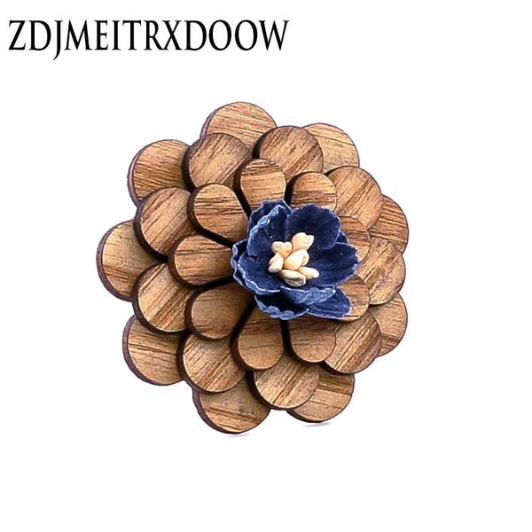 pins, brooches vintage fashion flowers wooden brooch pins for women handmade suit wood jewelry gift broches para las mujeres, Gray 
pins, brooches vintage fashion flowers wooden brooch pins for women handmade suit wood jewelry gift broches para las mujeres, Gray