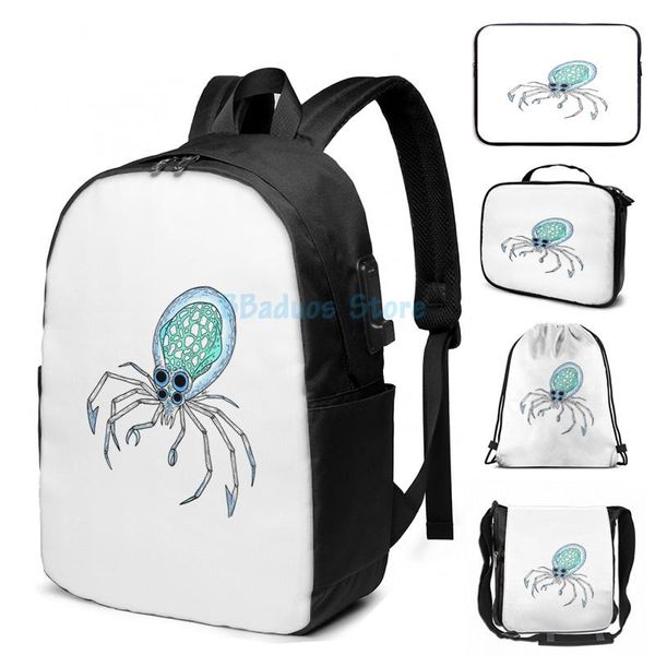 funny graphic print crabsquid usb charge backpack men school bags women bag travel laptop
funny graphic print crabsquid usb charge backpack men school bags women bag travel laptop