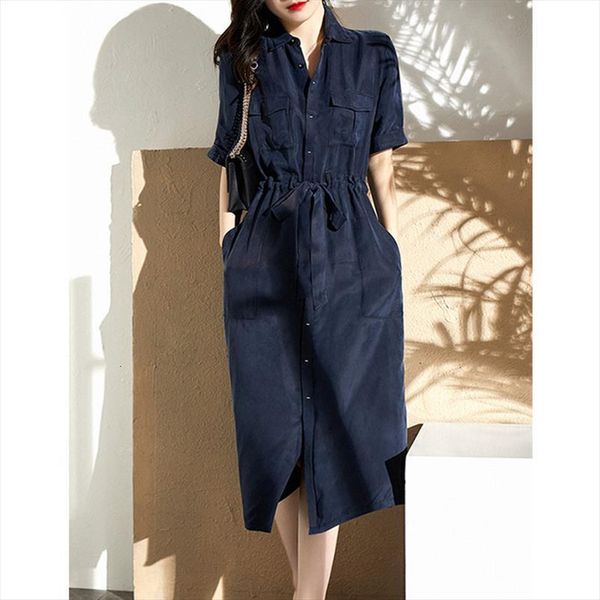 streetwear korean style safari women dress short sleeve turn down collar double pocket button with sashes, Black;gray
streetwear korean style safari women dress short sleeve turn down collar double pocket button with sashes, Black;gray