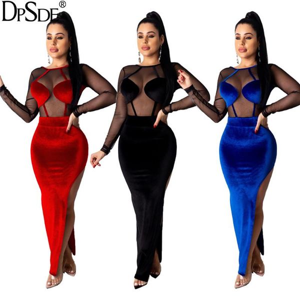 casual dresses spring women 2021 fashion club party style long sleeve round neck dew back pure color floor-length, Black;gray
casual dresses spring women 2021 fashion club party style long sleeve round neck dew back pure color floor-length, Black;gray