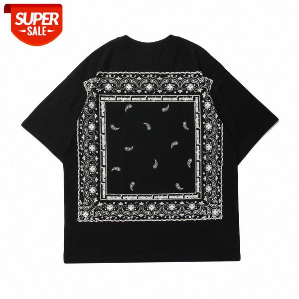 street flowing cashew flower short-sleeved t-shirt men's style loose half-sleeved round neck five-point sleeves #ak2l, White;black
street flowing cashew flower short-sleeved t-shirt men's style loose half-sleeved round neck five-point sleeves #ak2l, White;black