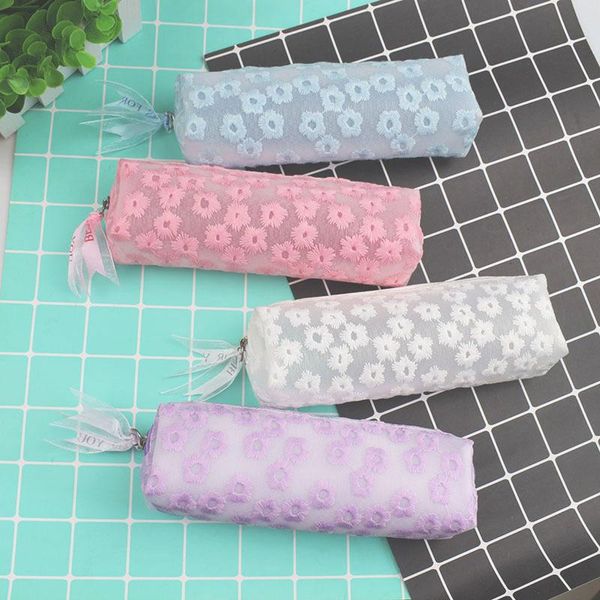 pencil cases creative product case pvc imitation embroidery translucent simple student octagonal stationery bag
pencil cases creative product case pvc imitation embroidery translucent simple student octagonal stationery bag