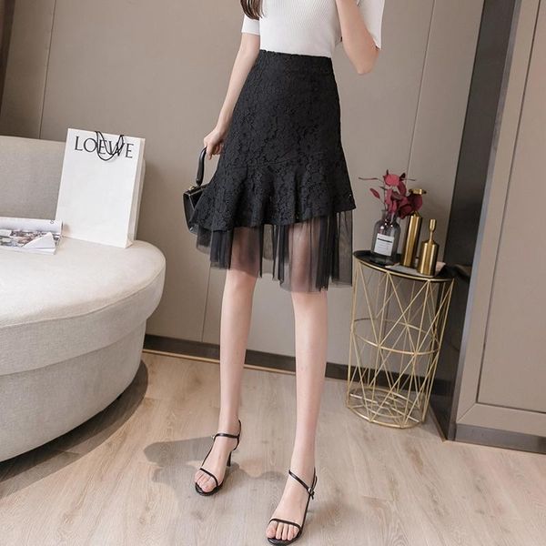 skirts spring with gauze female 2021 summer fishtail skirt of tall waist bud in the pleated teamed a word, Black
skirts spring with gauze female 2021 summer fishtail skirt of tall waist bud in the pleated teamed a word, Black