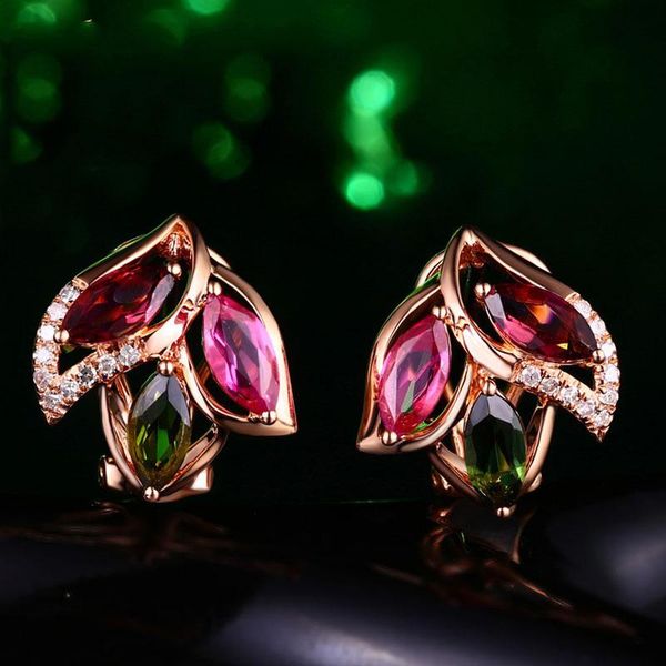 hoop & huggie rolilason caibao series red petal flower earrings 18k rose gold silver jewelry je1240, Golden;silver
hoop & huggie rolilason caibao series red petal flower earrings 18k rose gold silver jewelry je1240, Golden;silver