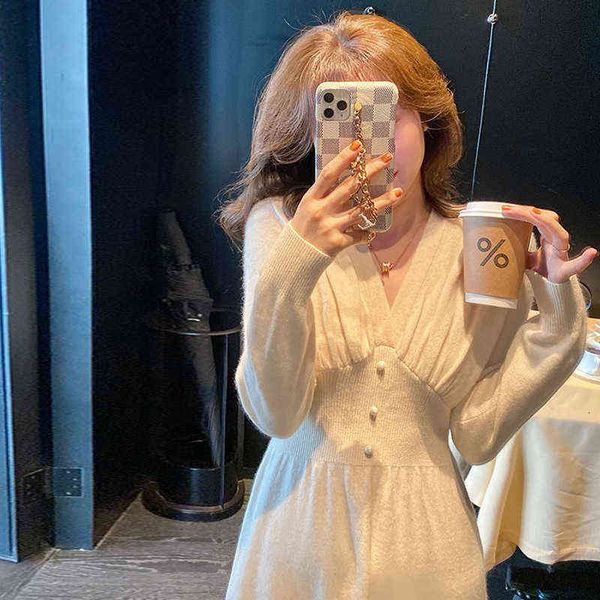 casual dresses 2022 autumn winter medium length wool dr's pullover bottoming shirt loose sweater outside and inside, Black;gray
casual dresses 2022 autumn winter medium length wool dr's pullover bottoming shirt loose sweater outside and inside, Black;gray