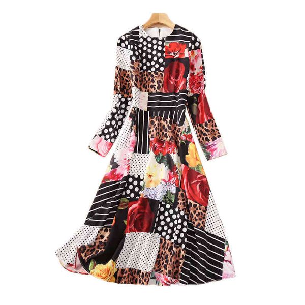 autumn vintage style impression thin temperament mid-length dress quality women's clothes, Black;gray
autumn vintage style impression thin temperament mid-length dress quality women's clothes, Black;gray
