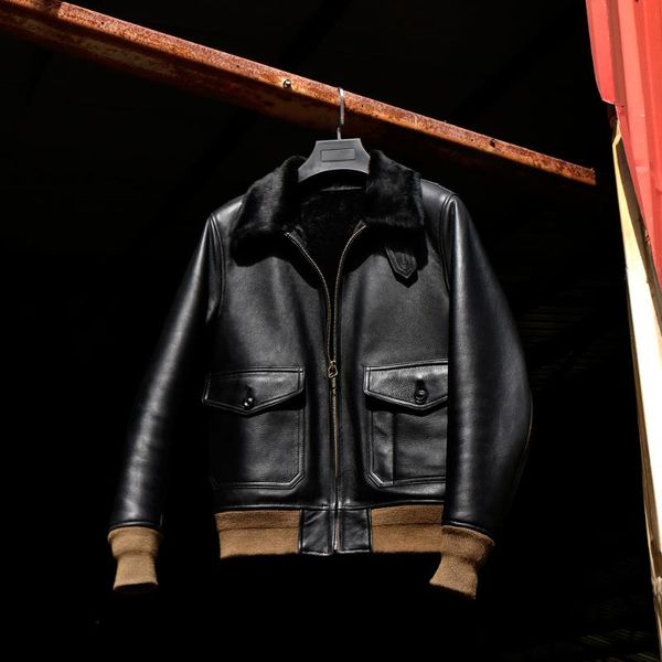 european size super warm genuine sheep leather coat mens big shearling bomber merino fur g1 jacket men's & faux, Black
european size super warm genuine sheep leather coat mens big shearling bomber merino fur g1 jacket men's & faux, Black