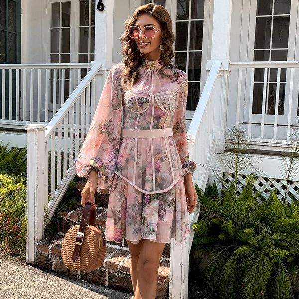 casual dresses donsignet summer corset dress 2021 women's slim floral print sweet lantern sleeve fashion vestido feminino, Black;gray
casual dresses donsignet summer corset dress 2021 women's slim floral print sweet lantern sleeve fashion vestido feminino, Black;gray