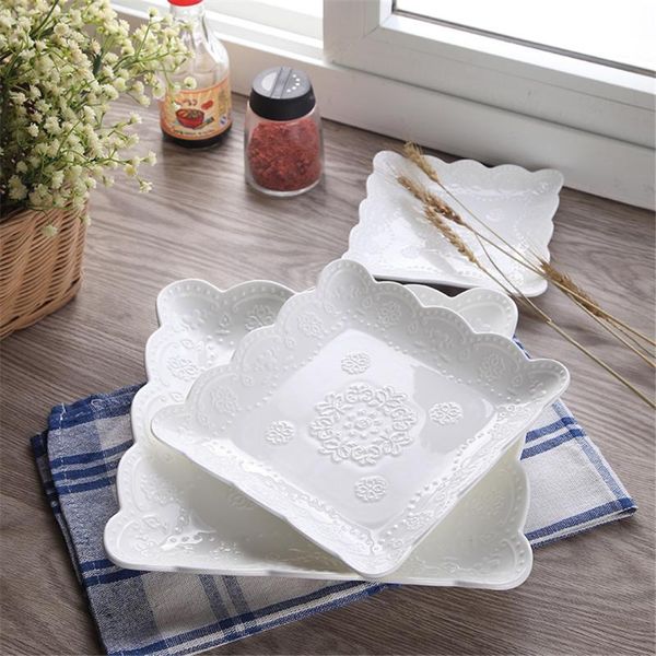 dishes & plates western home relief lace ceramic dish fruit dessert plate pasta salad steak restaurant dinnerware
dishes & plates western home relief lace ceramic dish fruit dessert plate pasta salad steak restaurant dinnerware
