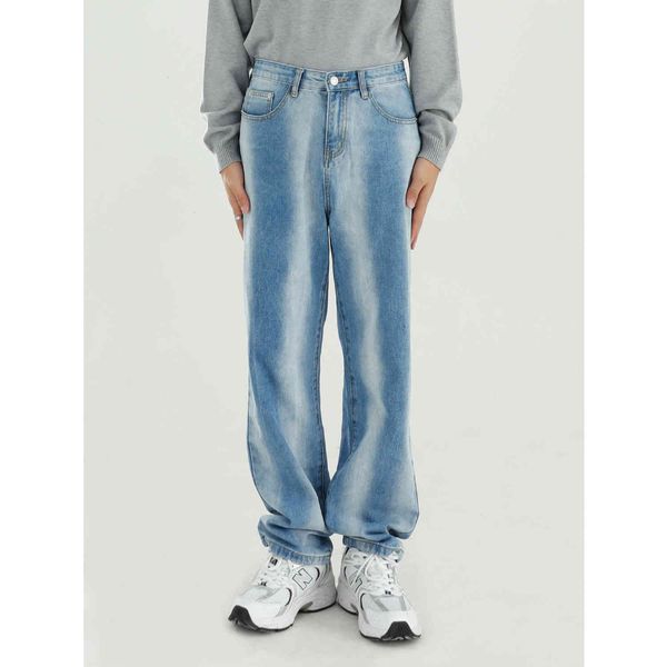 men's jeans men bleach gradient casual loose straight trousers male streetwear vintage fashion hip hop wide leg denim pants 1yc7, Blue
men's jeans men bleach gradient casual loose straight trousers male streetwear vintage fashion hip hop wide leg denim pants 1yc7, Blue