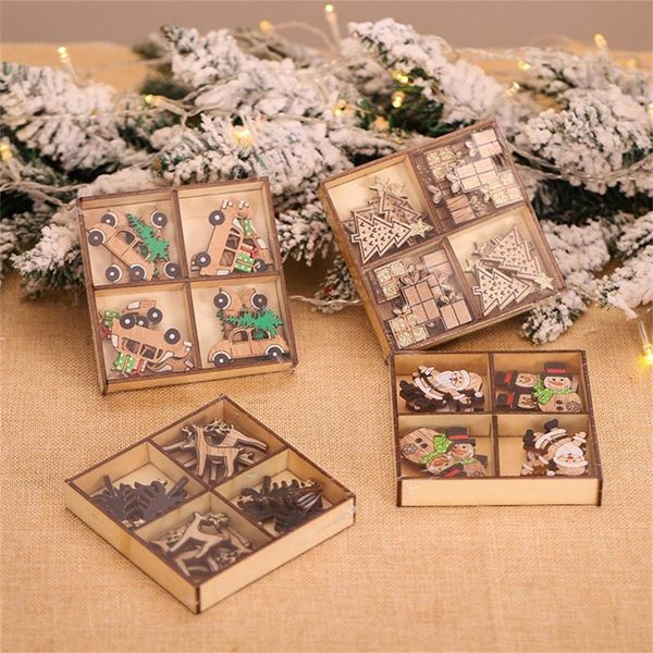christmas decorations 12pcs cartoon wooden stickers xmas tree ornaments home hanging decor for navidad 2022
christmas decorations 12pcs cartoon wooden stickers xmas tree ornaments home hanging decor for navidad 2022