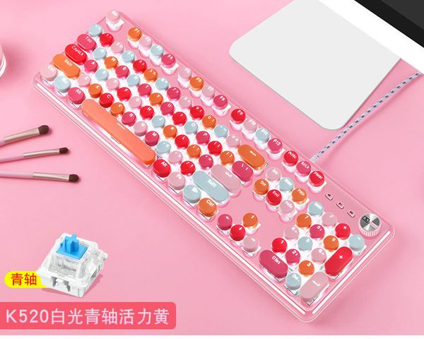 keyboard xinmeng mixed color version k520 real mechanical lipstick wrangler network red punk laptop
keyboard xinmeng mixed color version k520 real mechanical lipstick wrangler network red punk laptop