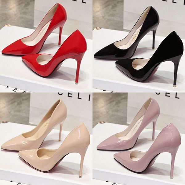 dress shoes woman 2021 spring high heels women pumps pointed toes female working slip-on black red grey white blue
dress shoes woman 2021 spring high heels women pumps pointed toes female working slip-on black red grey white blue