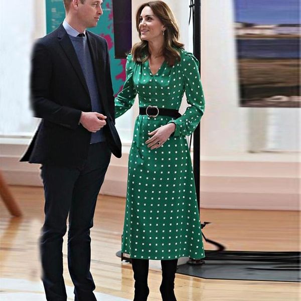 casual dresses kate middleton fashion women's spring autumn party vintage elegant chic gentlewoman green dot midi dress, Black;gray
casual dresses kate middleton fashion women's spring autumn party vintage elegant chic gentlewoman green dot midi dress, Black;gray