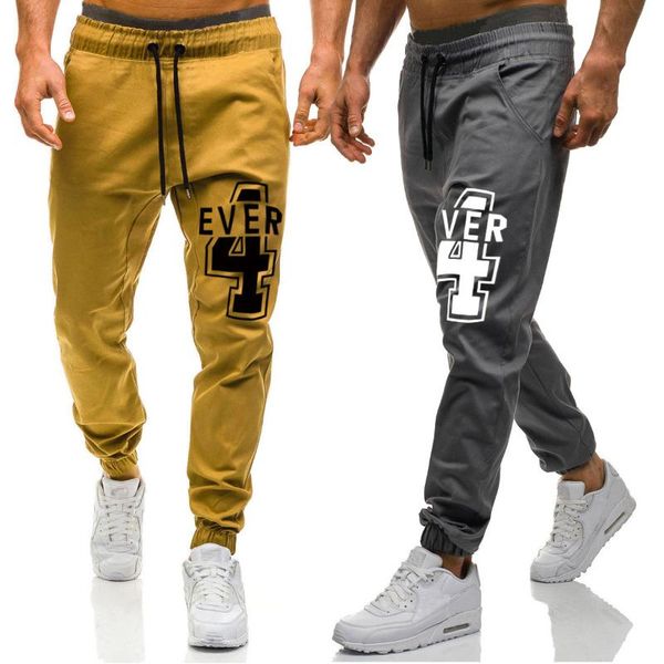 men sweatpants joggers trousers 4-character printing design solid color elastic waist sports streetwear pants tracksuit men's, Black
men sweatpants joggers trousers 4-character printing design solid color elastic waist sports streetwear pants tracksuit men's, Black