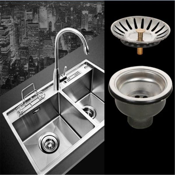 pcs stainless steel + rubber kitchen sink filter sewer drain hair colanders & strainers bathroom drop #j8 other bath toilet supplies
pcs stainless steel + rubber kitchen sink filter sewer drain hair colanders & strainers bathroom drop #j8 other bath toilet supplies