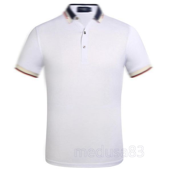 2021 new men's polos t shirts polo shirt casual tees fashion embroidery pure cotton printing black white men's and women's, White;black
2021 new men's polos t shirts polo shirt casual tees fashion embroidery pure cotton printing black white men's and women's, White;black