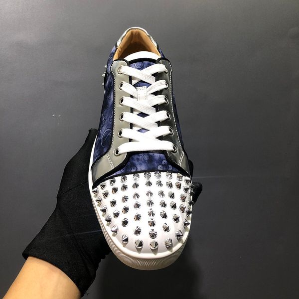 2021 luxury designer men women sneakers leisure shoes low genuine leather couple sneakers with rivets walking sports trainers, Black
2021 luxury designer men women sneakers leisure shoes low genuine leather couple sneakers with rivets walking sports trainers, Black