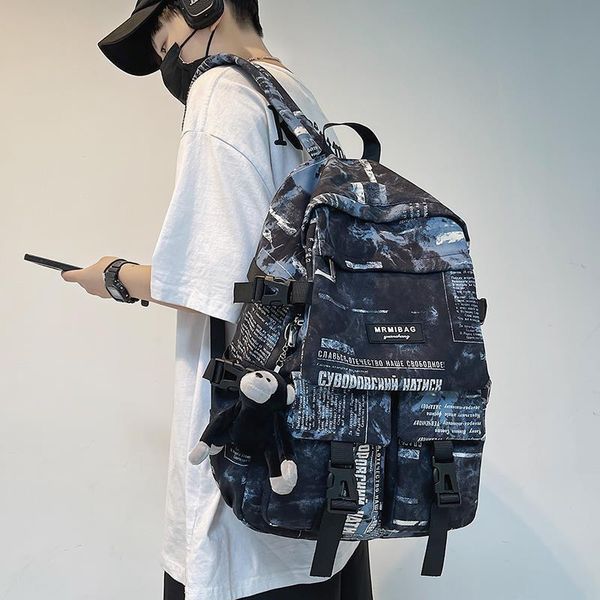 backpack male 2021 fashion trend large capacity middle and high school students travel female computer bag
backpack male 2021 fashion trend large capacity middle and high school students travel female computer bag