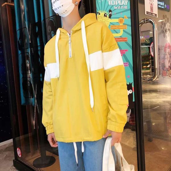 lovers' autumn men's tracksuits sweater hooded sports hip hop coat clothing korean version of cool fashion clothes, Gray
lovers' autumn men's tracksuits sweater hooded sports hip hop coat clothing korean version of cool fashion clothes, Gray