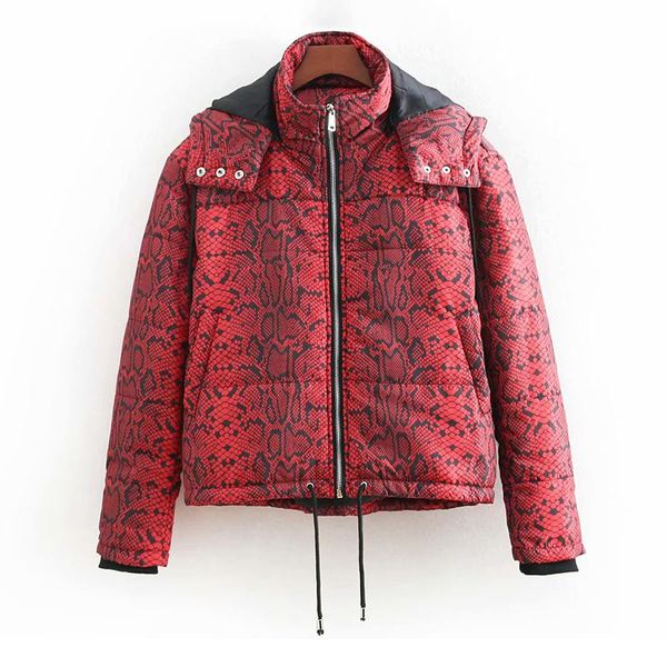women's jackets 2021 winter red snake skin women-s stylish animal print hooded puffer coats girls short outerwear ladies coat plus size, Black;brown
women's jackets 2021 winter red snake skin women-s stylish animal print hooded puffer coats girls short outerwear ladies coat plus size, Black;brown