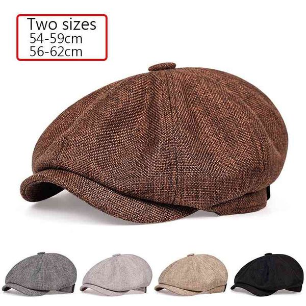 2020 new men's casual newsboy hat spring and autumn retro beret wild s octagonal cap, Blue;gray
2020 new men's casual newsboy hat spring and autumn retro beret wild s octagonal cap, Blue;gray