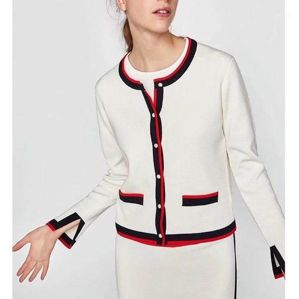 knitted cardigan feminino luxury striped sweater coat outwear ladies cotton autumn arrival 2021 women's clothing1, White
knitted cardigan feminino luxury striped sweater coat outwear ladies cotton autumn arrival 2021 women's clothing1, White